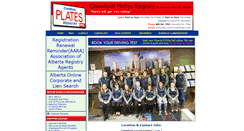 Desktop Screenshot of crowfootplates.com